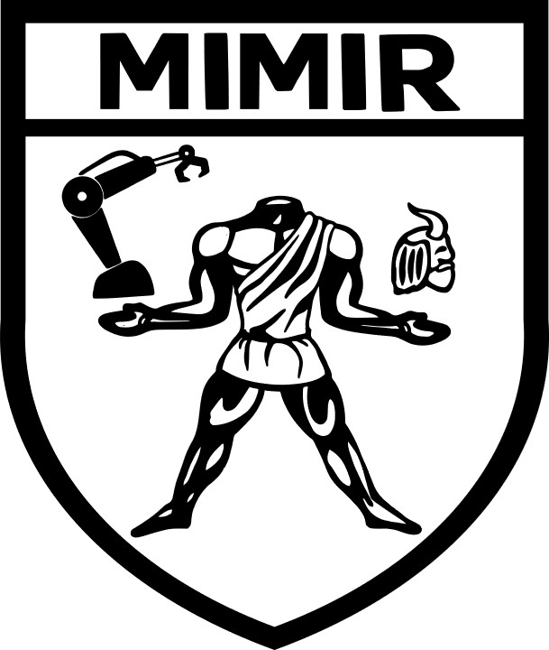 Zwart op wit Schild logo