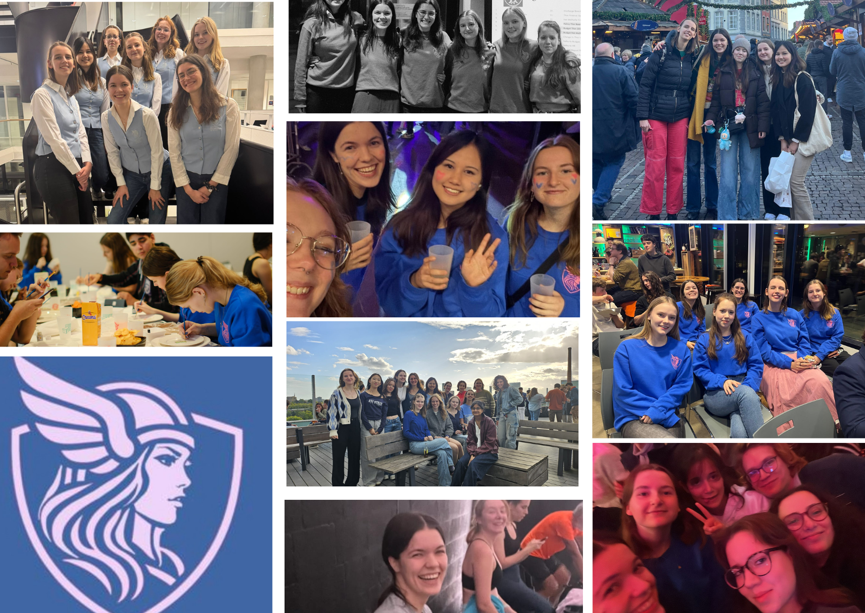 Professional Setup Photo Card in Brown Beige Collage Style (1)